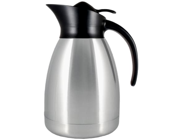 Ståltermoskanna 1,3l Borstad