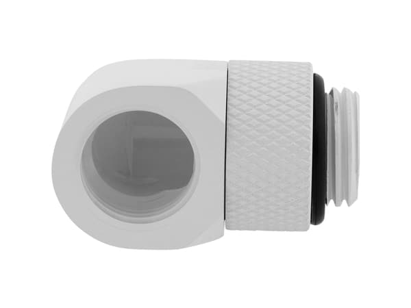 CORSAIR Hydro X Series 90° Rotary Adapter - Armatur for væskekjølesystem - hvit (en pakke 2)