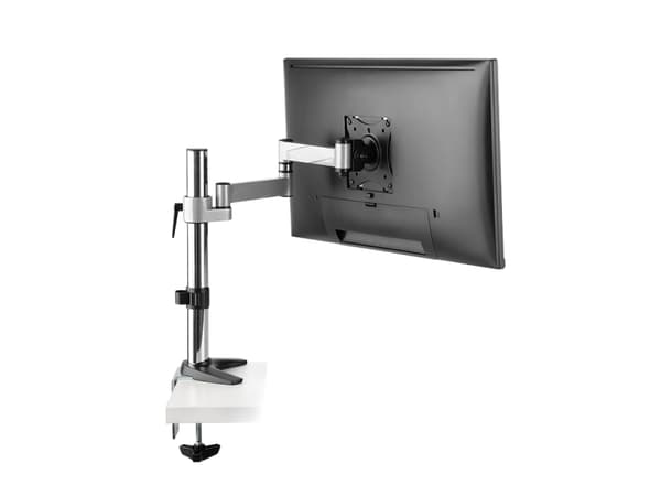 LogiLink BP0076, Klämma/Genomgående skruv, 8 kg, 33 cm (13"), 68,6 cm (27"), 100 x 100 mm, Svart, Rostfritt stål