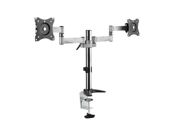 LogiLink BP0077, Gjennomføring, 8 kg, 33 cm (13"), 68,6 cm (27"), 100 x 100 mm, Sort, Rustfritt stål
