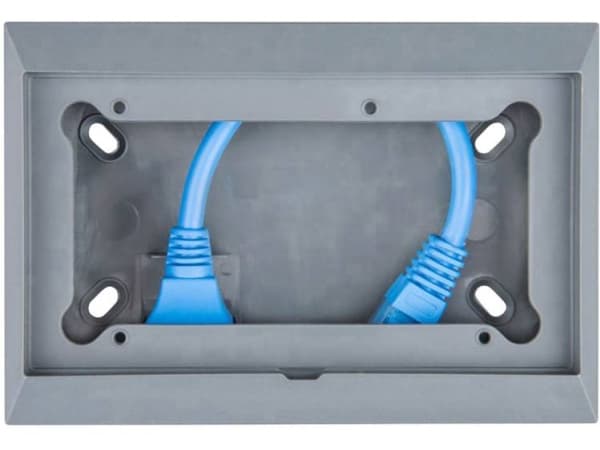 Victron Energy Wall mounted enclosure for 65 x 120 mm GX-panels Holder ASS050300010 130 mm x 88 mm x 40 mm Passer til model (frekvensomformer): Victr