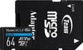 Miniatyrbilde 3 av 5: Team ELITE A1 - Flashminnekort (SD-adapter inkludert) - 128 GB - A1 / Video Class V30 / UHS-I U3 - microSDXC