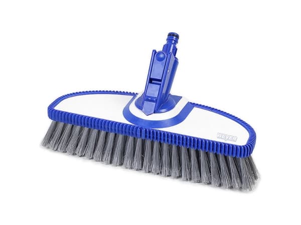 Weyer 706681 Soft Bürstenkopf 360 Grad drehbar und zusätzlich 2 integrierte Sprühdüsen Vaskebørste 1 stk (L x B x H) 95 x 290 x 150 mm