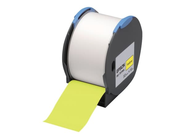 Epson RC-T5YNA - Polyolefin - selv-adhesiv - gul - Rull (5 cm x 15 m) 1 rull(er) plastteip - for LabelWorks Pro100