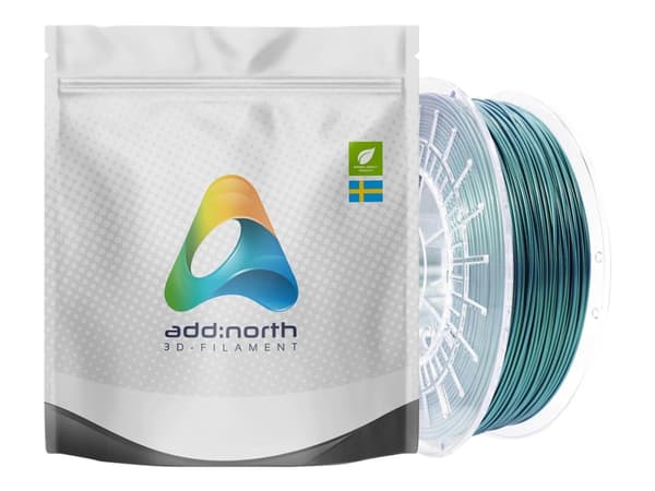 add:north - Auroragrønn - 750 g - E-PLA-filament (3D)