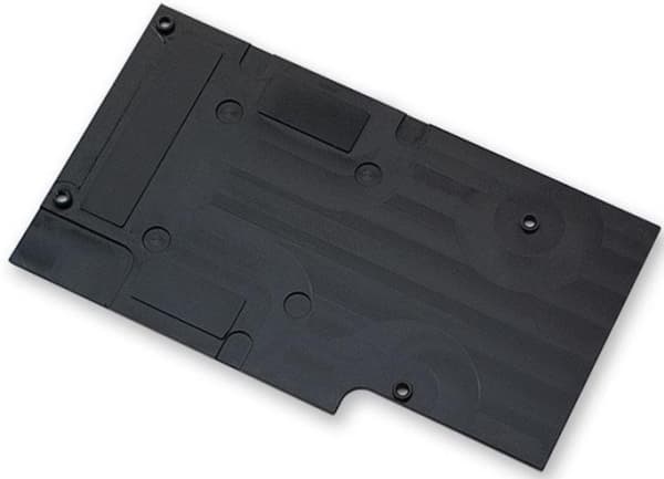 EK Water Blocks EK-FC670 GTX Backplate - Black, Svart