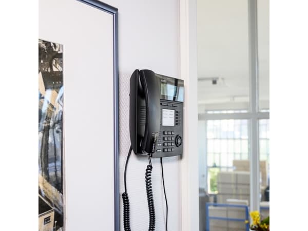 AGFEO ST 53, Smartphone, Trådbunden telefonlur, 5000 poster, Svart