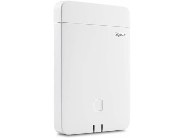 Gigaset N670 IP Pro - Trådløs VoIP-telefonbasisstasjon - IP-DECT\GAP\pnCAP - treveis anropskapasitet - SIP, RTP, SRTP, SDP, SIPS - polhvit SF9063
