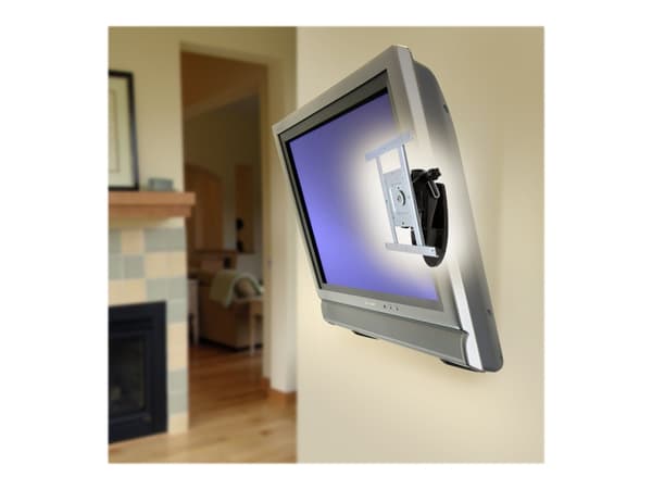 Ergotron LX HD - Monteringssett (veggmontering) - for TV - svart - skjermstørrelse: up to 49"