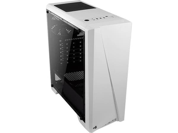 Aerocool Cylon Mini, Mini Tower, PC, Hvit, Micro ATX, Mini-ITX, Stål, Blå, Grønn, Rød
