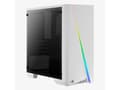Miniatyrbilde 1 av 5: Aerocool Cylon Mini, Mini Tower, PC, Hvit, Micro ATX, Mini-ITX, Stål, Blå, Grønn, Rød