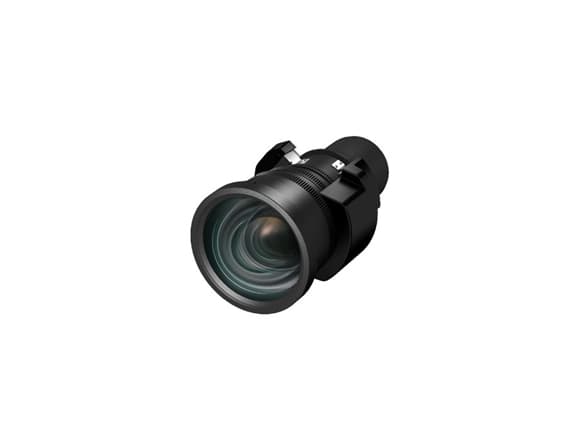 Epson Lens - ELPLW08 - Wide throw, 19.7 - 27.5 mm, 2 - 2,2, Musta, Epson EB-L1500UH, EB-L1505UH, EB-L1710S, EB-L1715S, EB-L1750U, EB-L1755U, EB-L1500