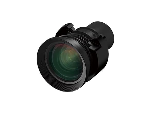 Epson Lens - ELPLW08 - Wide throw, 19.7 - 27.5 mm, 2 - 2,2, Musta, Epson EB-L1500UH, EB-L1505UH, EB-L1710S, EB-L1715S, EB-L1750U, EB-L1755U, EB-L1500