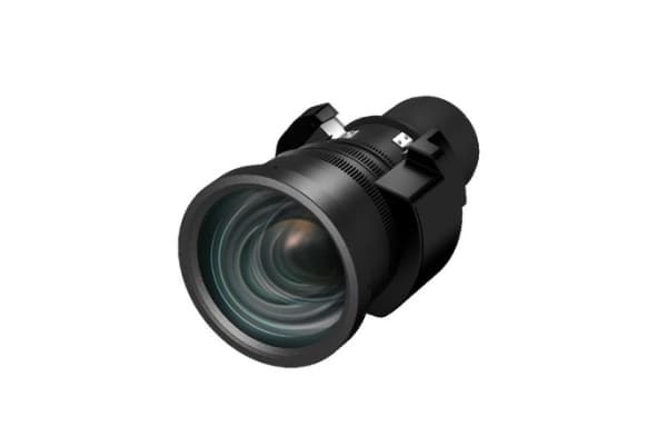 Epson Lens - ELPLW08 - Wide throw, 19.7 - 27.5 mm, 2 - 2,2, Musta, Epson EB-L1500UH, EB-L1505UH, EB-L1710S, EB-L1715S, EB-L1750U, EB-L1755U, EB-L1500