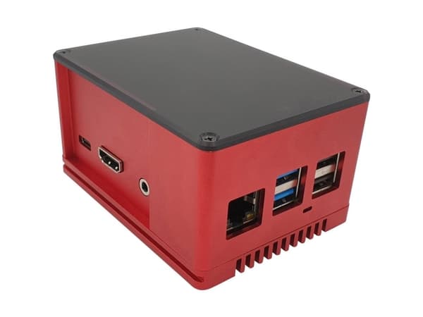 Radxa RockPi_GH_PROHP_R SBC-kabinet Passer til: Rock Pi Rød