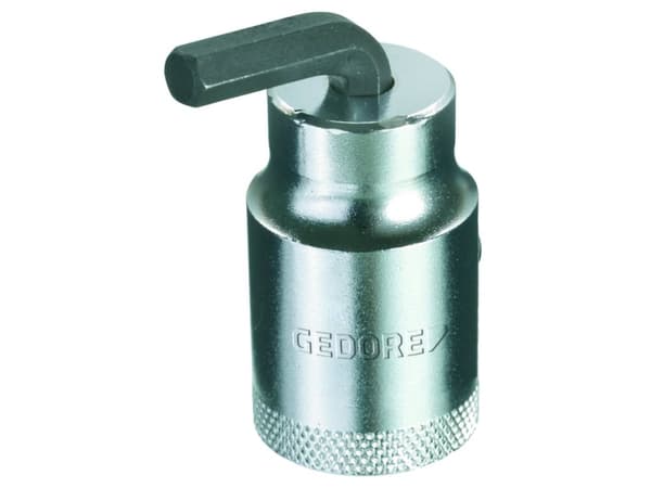 Gedore 8756-03, Torque wrench end fitting, Kromi, 3 mm, 1 kpl, Kromi-vanadiiniteräs (Cr-V)