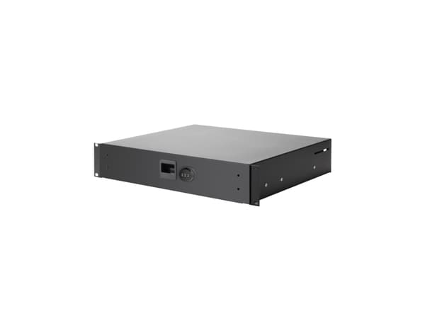 adam hall 87402ACL, Skuffeenhet, sort, aluminium, sink, 25 kg, 2U, 48,3 cm (19")