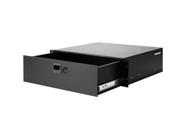 adam hall 87403CL, Skuffenhet, Sort, Stål, 25 kg, 3U, 48,3 cm (19")