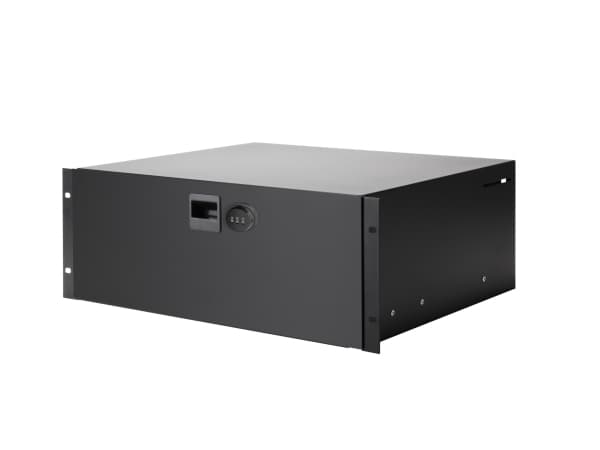 adam hall 87404CL, Skuffenhet, Sort, Stål, 25 kg, 4U, 48,3 cm (19")