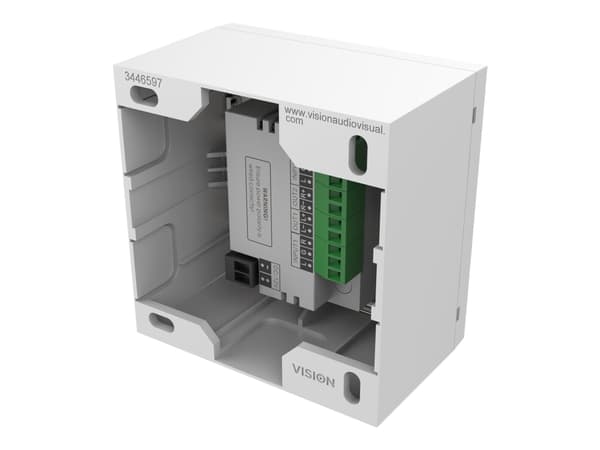 Vision TC3-AMP+CS-1900 - Ljudsystem - 2 x 25 Watt - vit