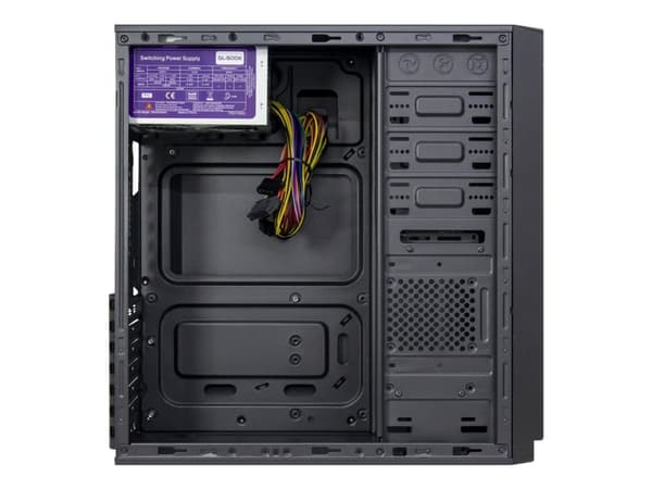 Inter-Tech IT-5916 - Tower - ATX 500 Watt (ATX12V 2.03) - USB/ljud