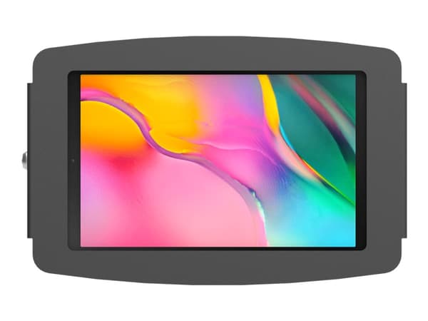 Compulocks Galaxy Tab A 10.1" Space Enclosure Wall Mount - Monteringssats (väggfäste, hölje) - för surfplatta - låsbar - höggradig aluminium - svart