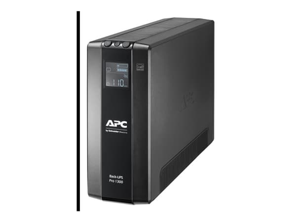 APC Back-UPS Pro BR1300MI - UPS - AC 230 V - 780 watt - 1300 VA - USB - utgangskontakter: 8 - svart
