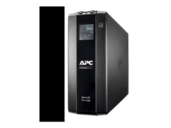 APC Back-UPS Pro BR1600MI - UPS - AC 230 V - 960 watt - 1600 VA - USB - utgangskontakter: 8 - svart