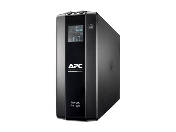 APC Back-UPS Pro BR1600MI - UPS - AC 230 V - 960 watt - 1600 VA - USB - utgangskontakter: 8 - svart