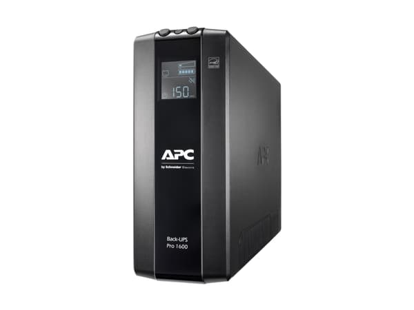 APC Back-UPS Pro BR1600MI - UPS - AC 230 V - 960 watt - 1600 VA - USB - utgangskontakter: 8 - svart