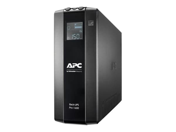 APC Back-UPS Pro BR1600MI - UPS - AC 230 V - 960 watt - 1600 VA - USB - utgangskontakter: 8 - svart Sort