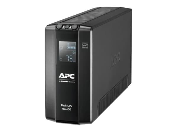 APC Back-UPS Pro BR650MI - UPS - AC 230 V - 390 watt - 650 VA - USB - utgangskontakter: 6 - svart