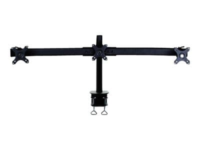 Neomounts FPMA-D700D3 - Monteringssats - för 3 LCD-bildskärmar - svart - skärmstorlek: 10"-27" - klämma, monterbar, disk-monteringsbar