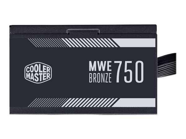 Cooler Master MWE Bronze V2 750 - Strømforsyning (intern) - ATX12V 2.52/ EPS12V - 80 PLUS Bronze - AC 100-240 V - 750 watt - aktiv PFC - Europa
