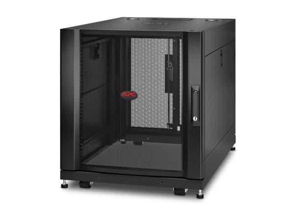 APC NetShelter SX - Rack skap - svart - 12U - 19" - for P/N: SURT48RMXLBP
