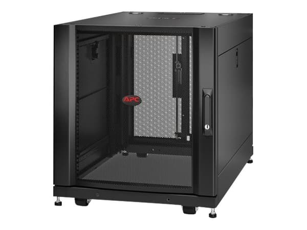 APC NetShelter SX - Rack skap - svart - 12U - 19" - for P/N: SURT48RMXLBP