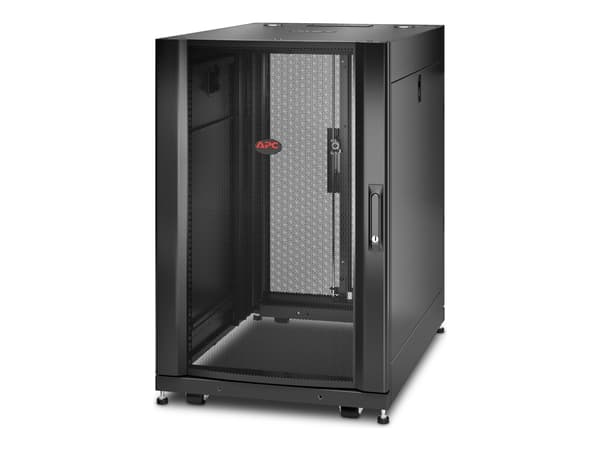 APC NetShelter SX - Rack skåp - svart - 18U - 19" - för P/N: SURT48RMXLBP