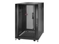 Miniatyrbild 1 av 5: APC NetShelter SX - Rack skåp - svart - 18U - 19" - för P/N: SURT48RMXLBP