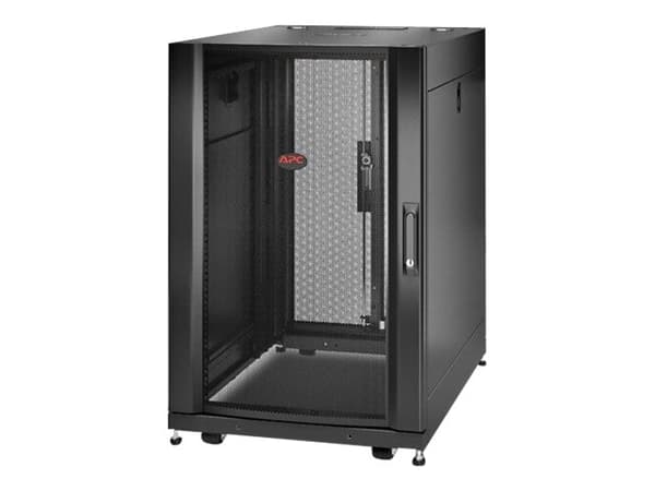 APC NetShelter SX - Rack skåp - svart - 18U - 19" - för P/N: SURT48RMXLBP