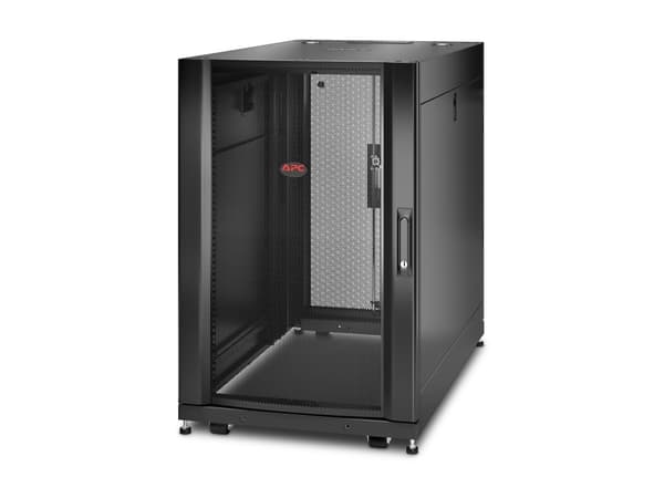 APC NetShelter SX - Rack skåp - svart - 18U - 19" - för P/N: SURT48RMXLBP