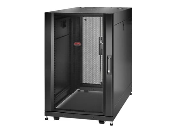APC NetShelter SX - Rack skåp - svart - 18U - 19" - för P/N: SURT48RMXLBP