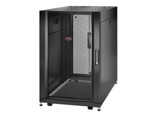 APC NetShelter SX - Rack skåp - svart - 18U - 19" - för P/N: SURT48RMXLBP