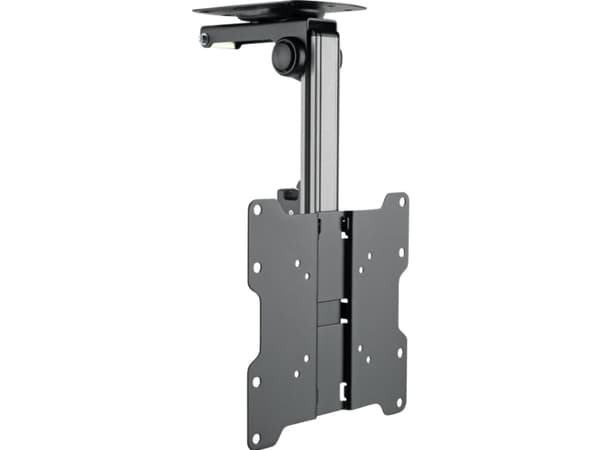 Schwaiger LWHD3720 513, 75 x 75 mm, 200 x 200 mm, 0 - 120°, 90 - -90°, Terästä, Musta