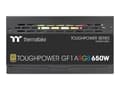 Miniatyrbilde 2 av 5: Thermaltake ToughPower GF1 ARGB 650W - TT Premium Edition - strømforsyning (intern) - ATX12V - 80 PLUS Gold - 650 watt - aktiv PFC