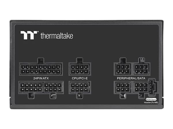Thermaltake ToughPower GF1 ARGB 750W - TT Premium Edition - strømforsyning (intern) - ATX12V - 80 PLUS Gold - 750 watt - aktiv PFC