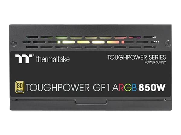 Thermaltake ToughPower GF1 ARGB 850W - TT Premium Edition - strømforsyning (intern) - ATX12V - 80 PLUS Gold - 850 watt - aktiv PFC