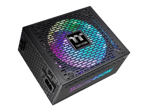 Thermaltake POWER PF1 ARGB 850 - TT Premium Edition - strømforsyning (intern) - ATX12V - 80 PLUS Platinum - 850 watt - aktiv PFC - svart