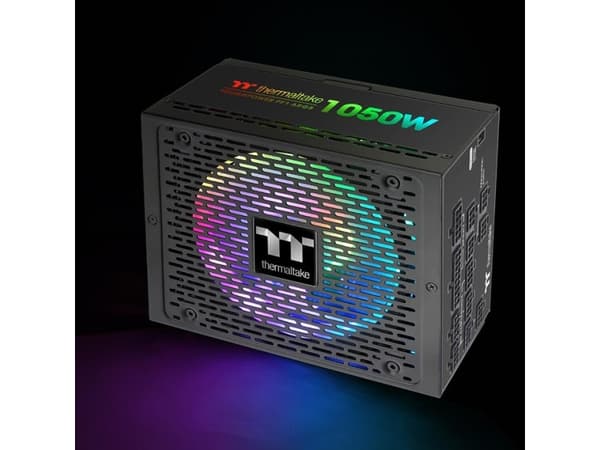 Thermaltake POWER PF1 ARGB 1050 - TT Premium Edition - virtalähde (sisäinen) - ATX12V - 80 PLUS Platinum - 1050 Watt - aktiivinen PFC - musta