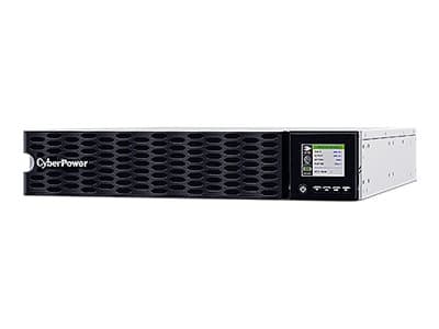 CyberPower OL5KERTHD, Taajuuden kaksoismuunnos (verkossa), 5 kVA, 5000 W, Pure sine, 180 V, 280 V musta