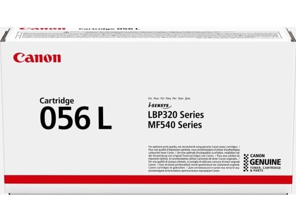 Canon 056 L - Svart - original - tonerpatron - for ImageCLASS MF543dw; i-SENSYS LBP325x, MF542x, MF543x, MF552dw, MF553dw